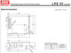 Slika proizvoda: Napajanje Mean Well LRS-50-24 50W 24V