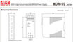 Slika proizvoda: Napajanje Mean Well MDR-60-24 60W 24V