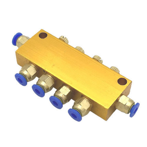 Slika proizvoda: Razdelnik ulja - 2 ulaza 4 izlaza